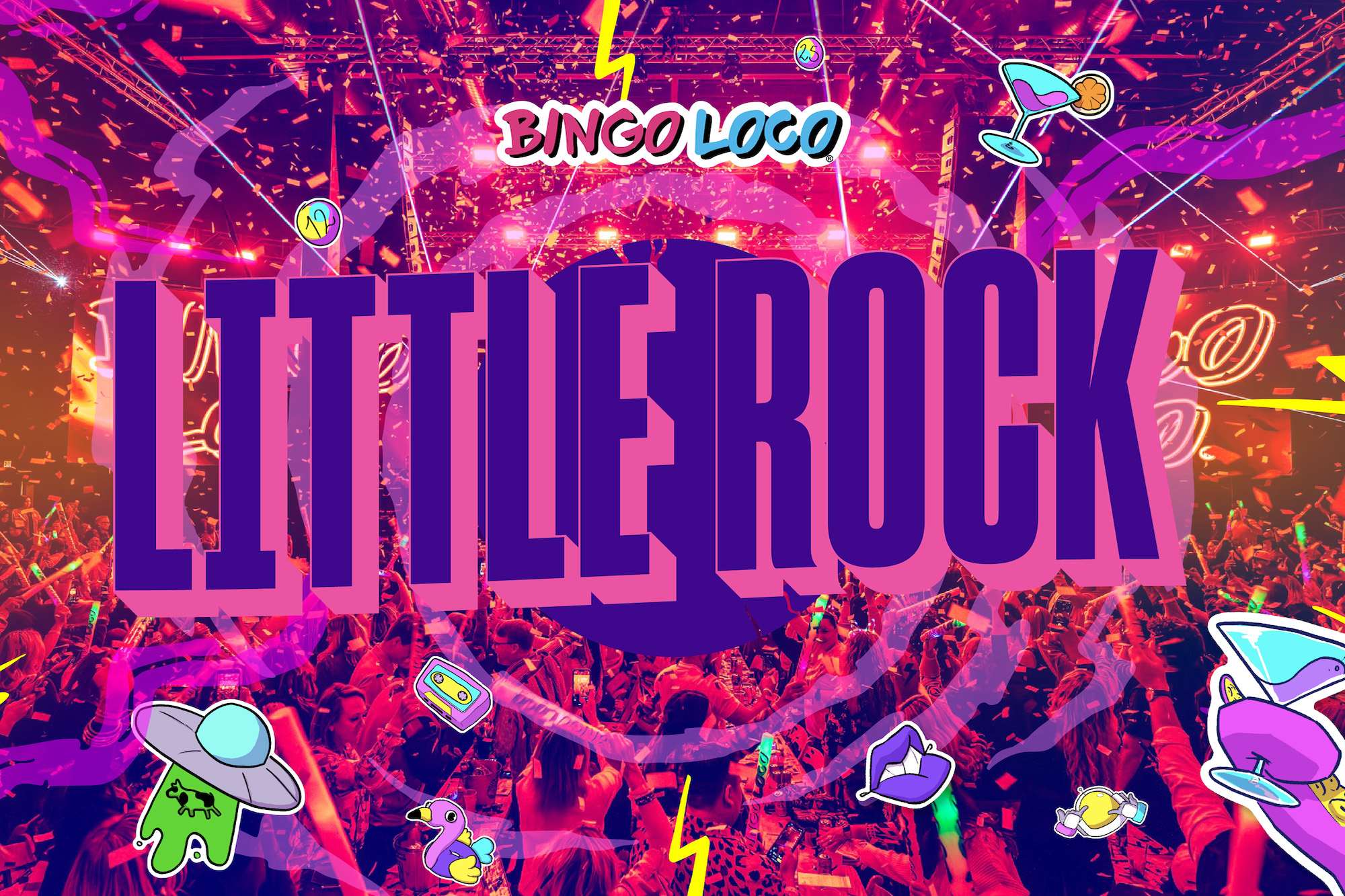 Bingo Loco – The Wildest Bingo Party in Little Rock! 